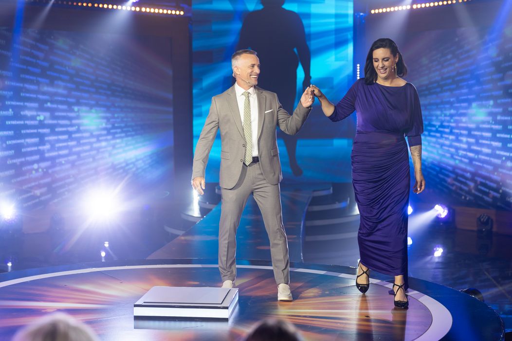 Karina Šafrániková počas galavečera Extrémnych premien.