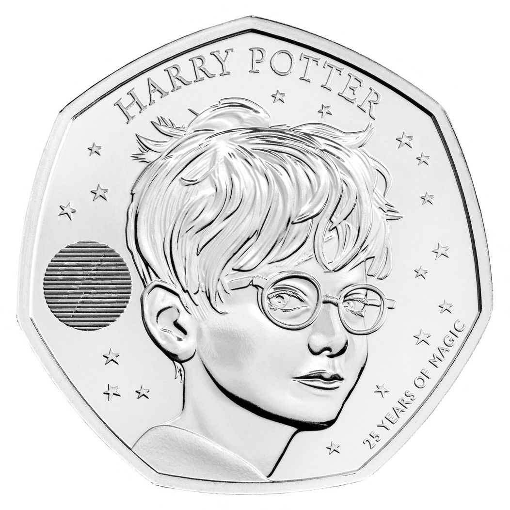 Minca Britskej Kráľovskej mincovne - Harry Potter
