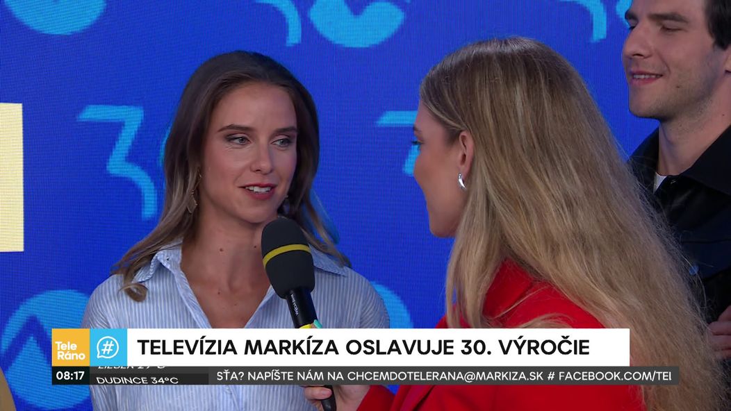 Televízia Markíza oslavuje 30. narodeniny