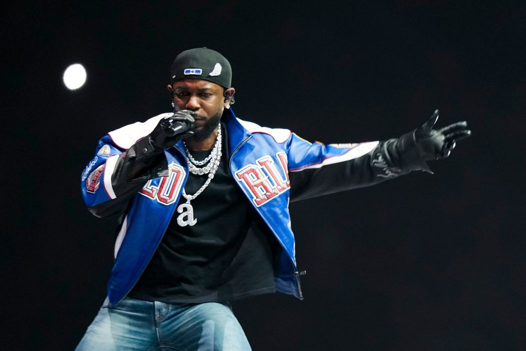 Kendrick Lamar počas Halftime Show