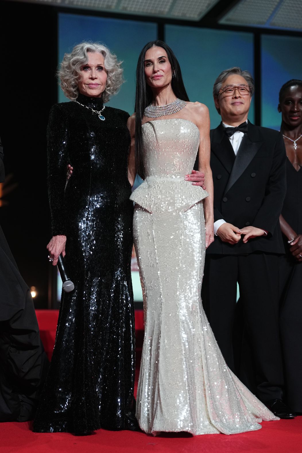 Demi Moore žiari na festivale v Cannes.