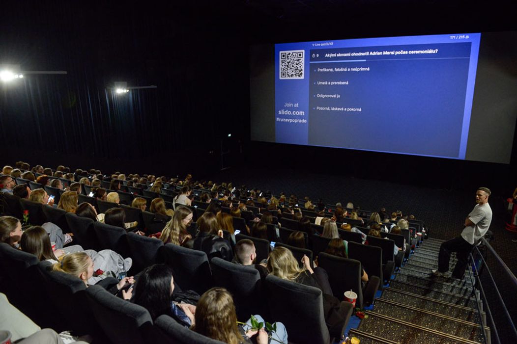 Kino premiéra Ruže pre nevestu v Poprade