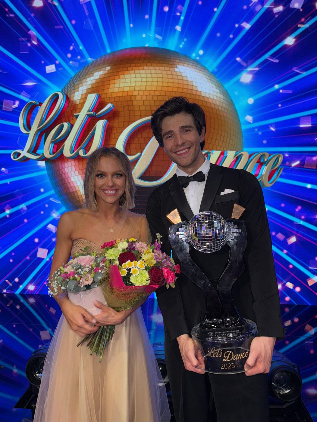 finále Let's Dance - víťazi Dominika Rošková a Kristián Baran