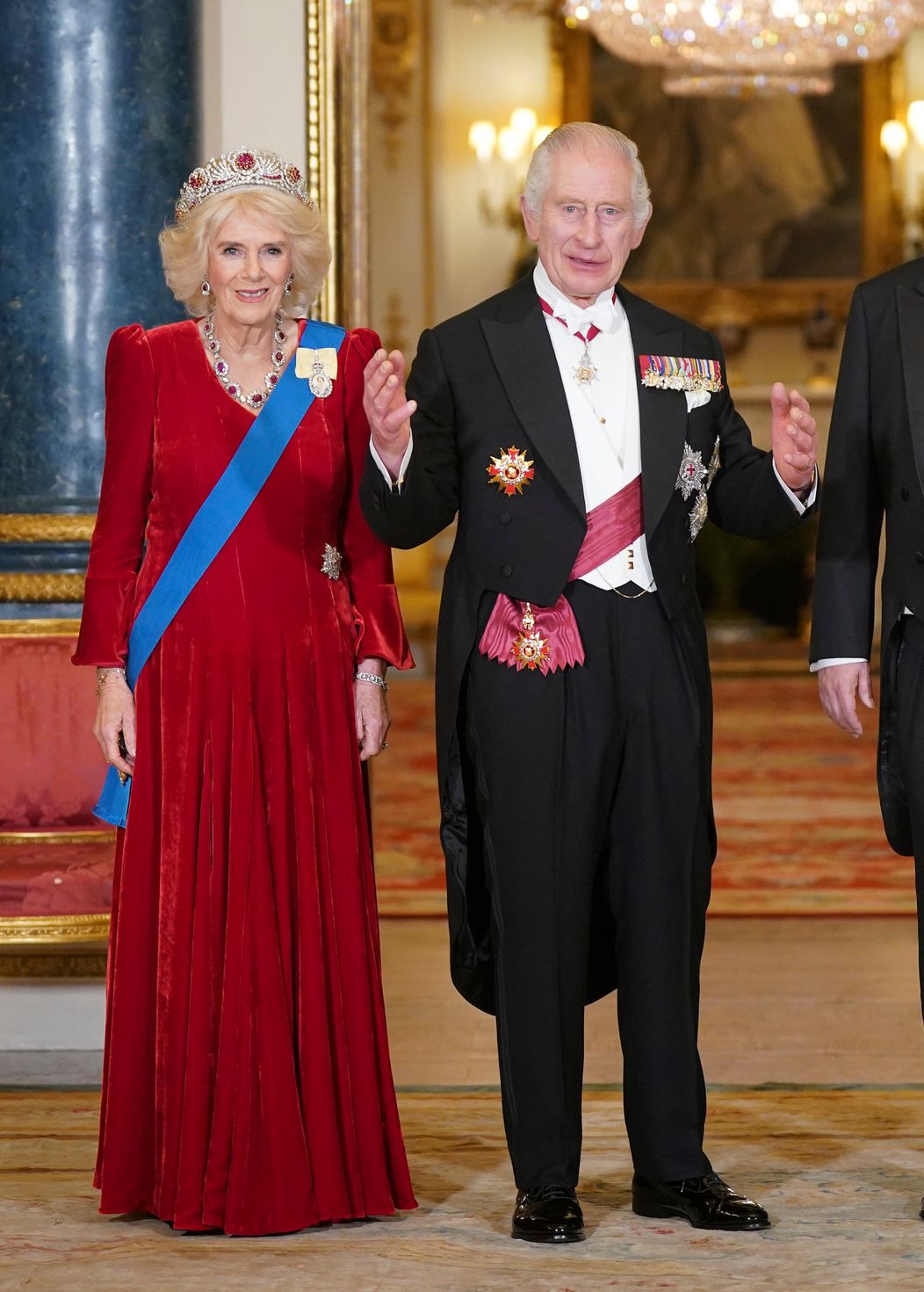 Slávnostný banket v Buckinghamskom paláci