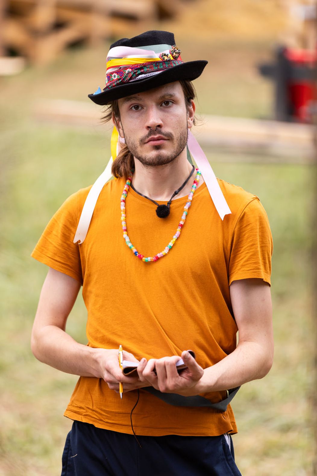 Daniel Kňažík počas nakrúcania Farmy 15