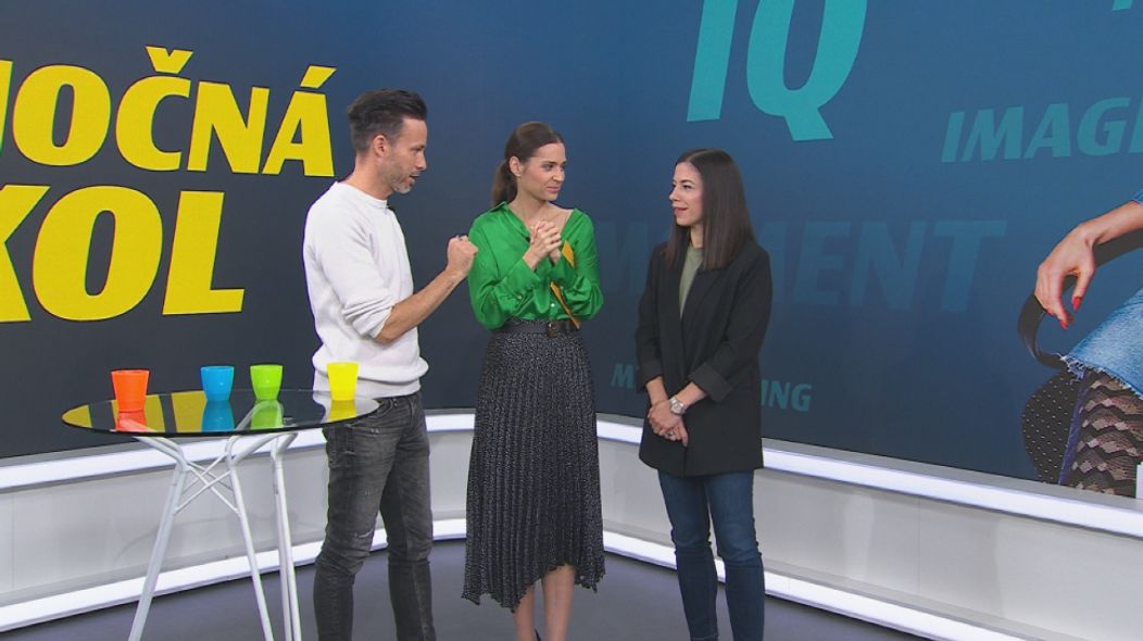 Michaela Majerníková v Teleráne.