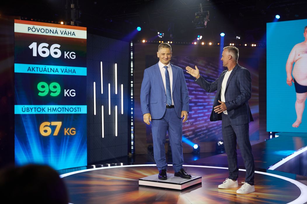 Pavol Kudroč počas galavečera Extrémnych premien.