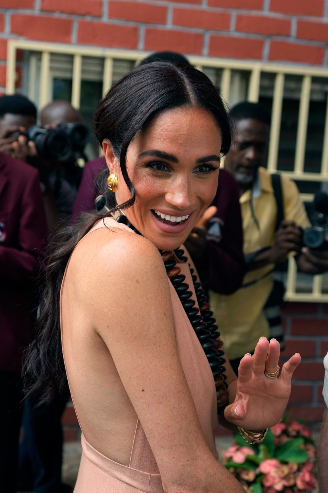 Meghan Markle na turné v Nigérii