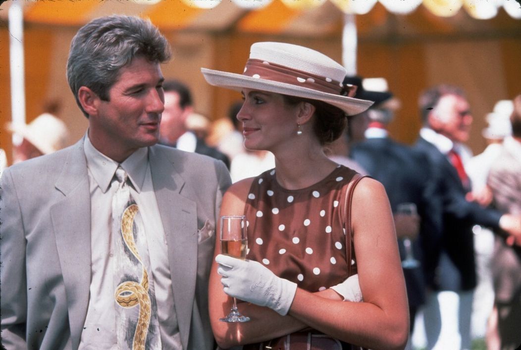 Julia Roberts a Richard Gere vo filme Pretty Woman.