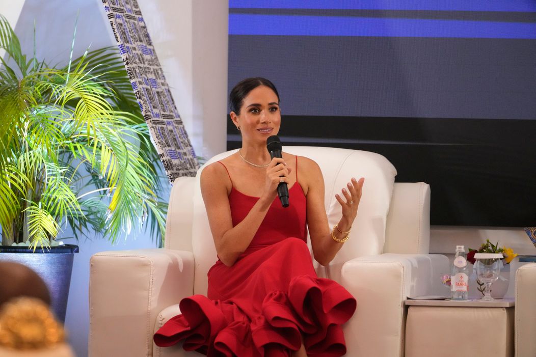 Meghan Markle na turné v Nigérii