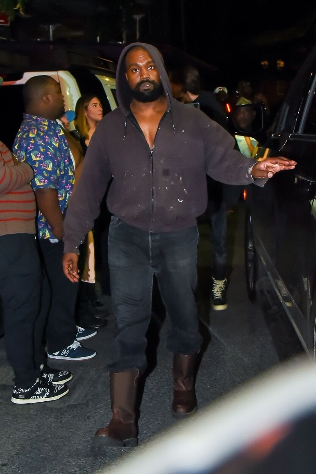 Raper Kanye West