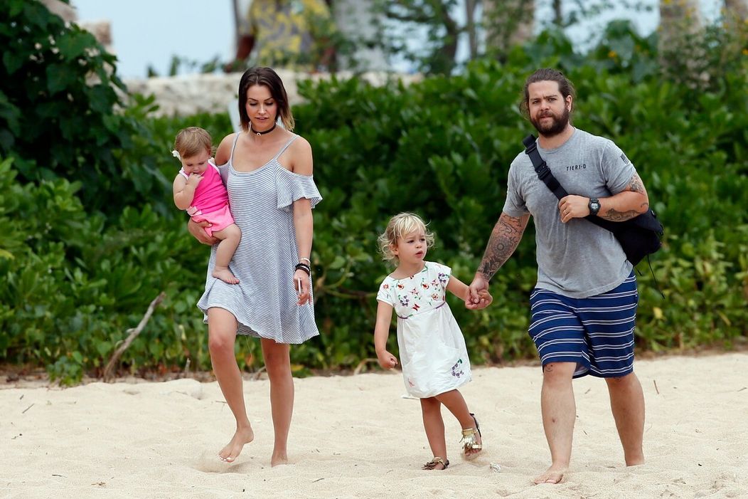 Jack Osbourne s bývalou manželkou Lisou