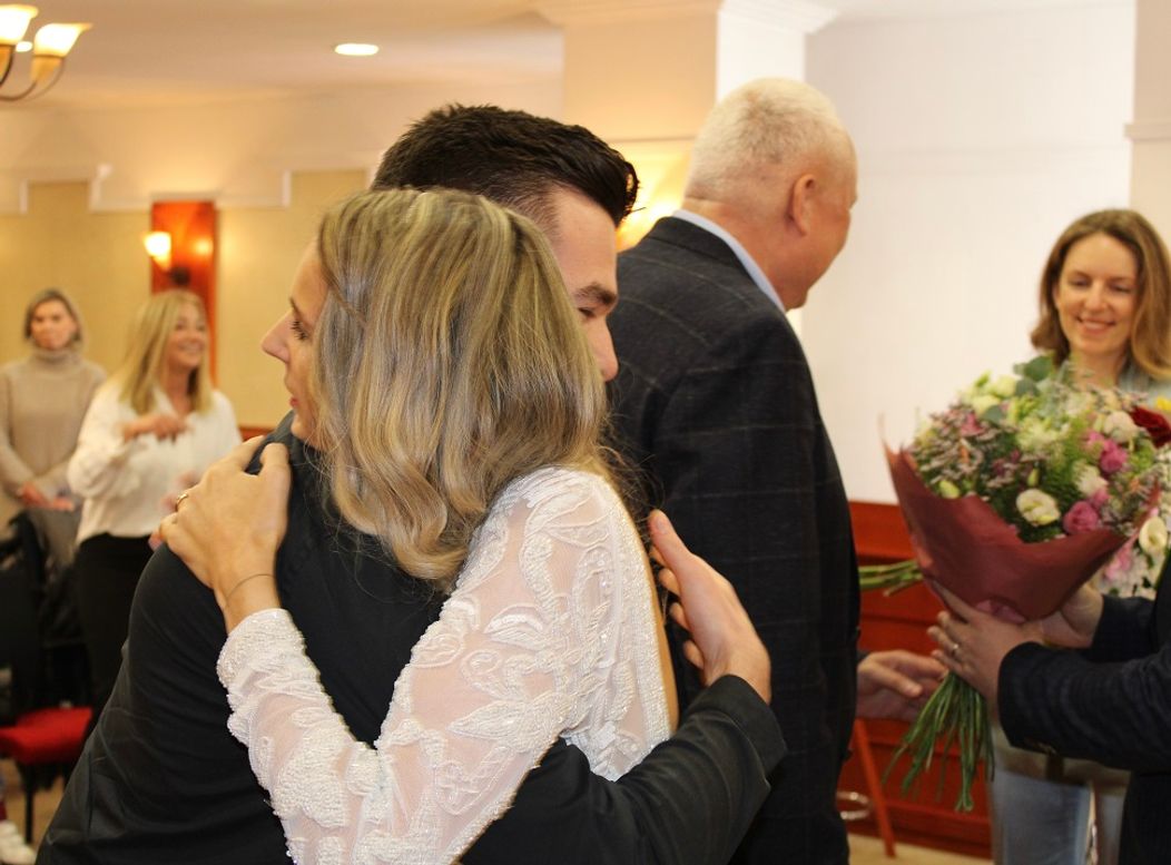 Zábery zo svadby Zuzany Vankovej a Kristiána Skalíka