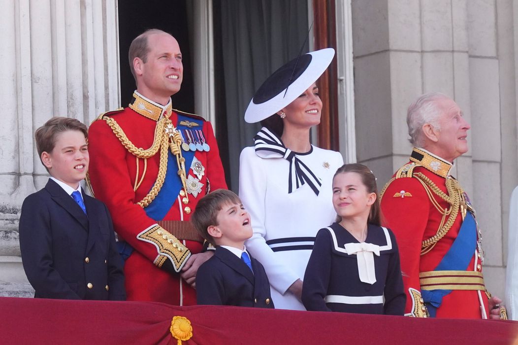 Princ a princezná z Walesu na Trooping the Colour