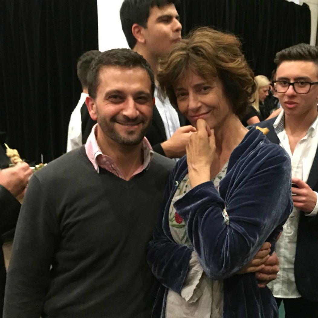 Rachel Ward s fanúšikom (foto: Instagram)