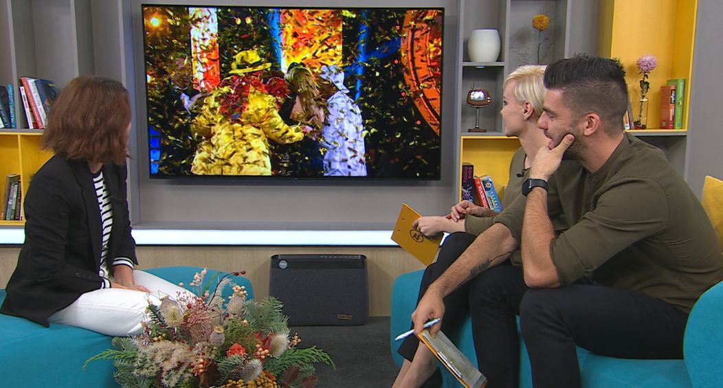 Viki Ráková v Teleráne.