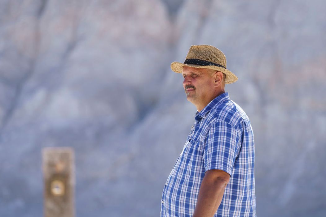Hospodár Martin Bagar počas nakrúcania 17. série Farmy