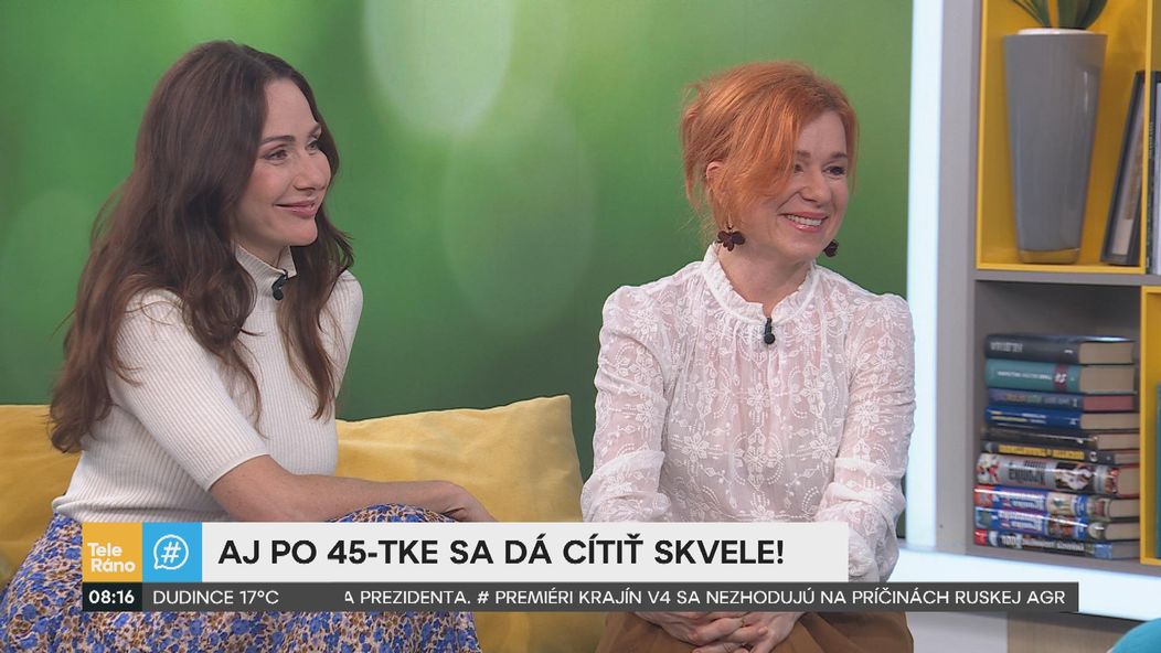 Helena Krajčiová v Teleráne