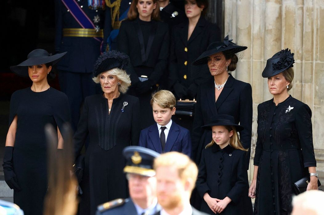 Vojvodkyňa a vojvoda zo Sussexu s rodinou