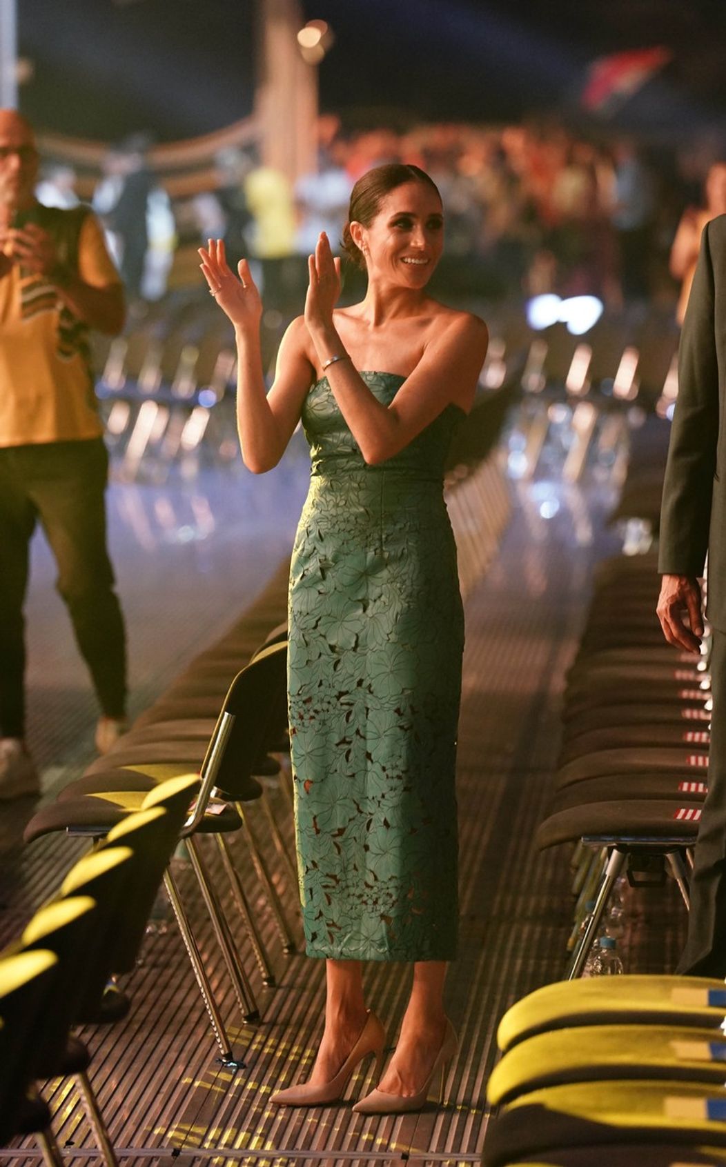 Meghan Markle zažiarila