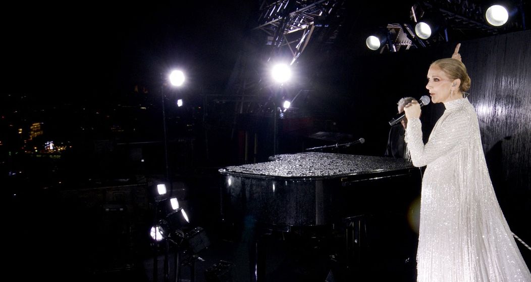Vystúpenie Celine Dion na otváracom ceremoniáli LOH 2024