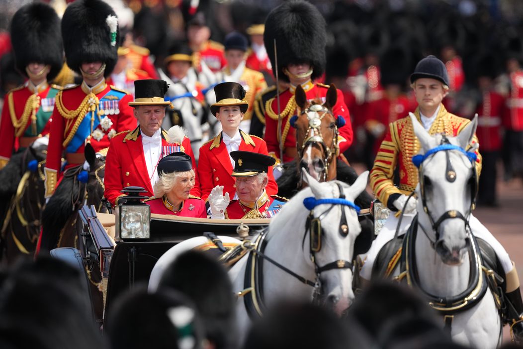 Kráľovská rodina na Trooping the Colour 2026.