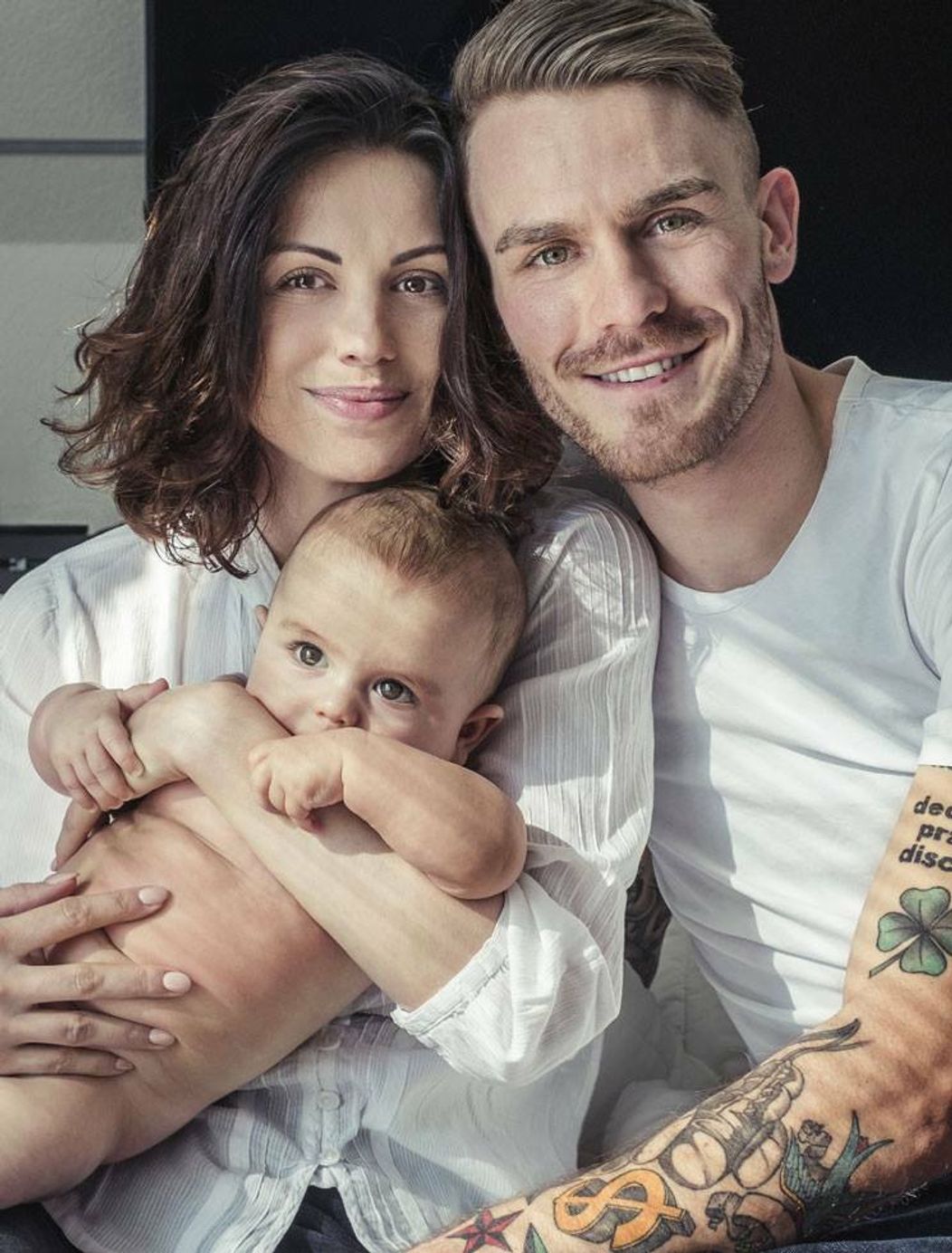 Kristína Turjanová, Martin Vaculík a ich synček Marko