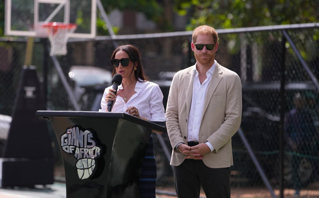 Meghan Markle na turné v Nigérii