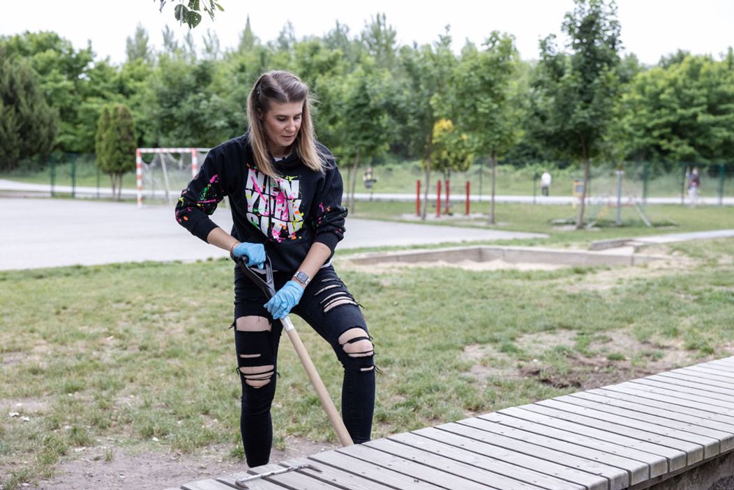 Týždeň pre budúcnosť: Markíza na dobrovoľníckej akcii Naše mesto na ZŠ v Stupave