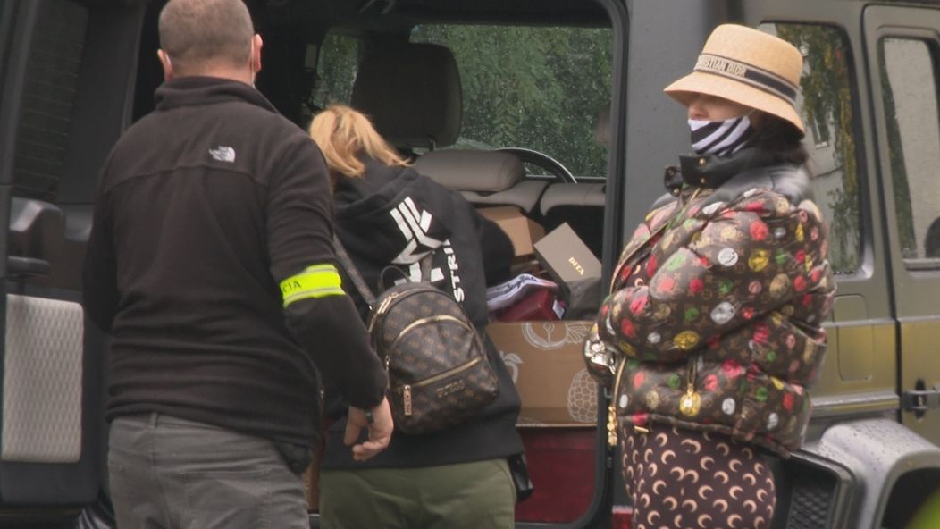 Zuzana S. Plačková v putách 
