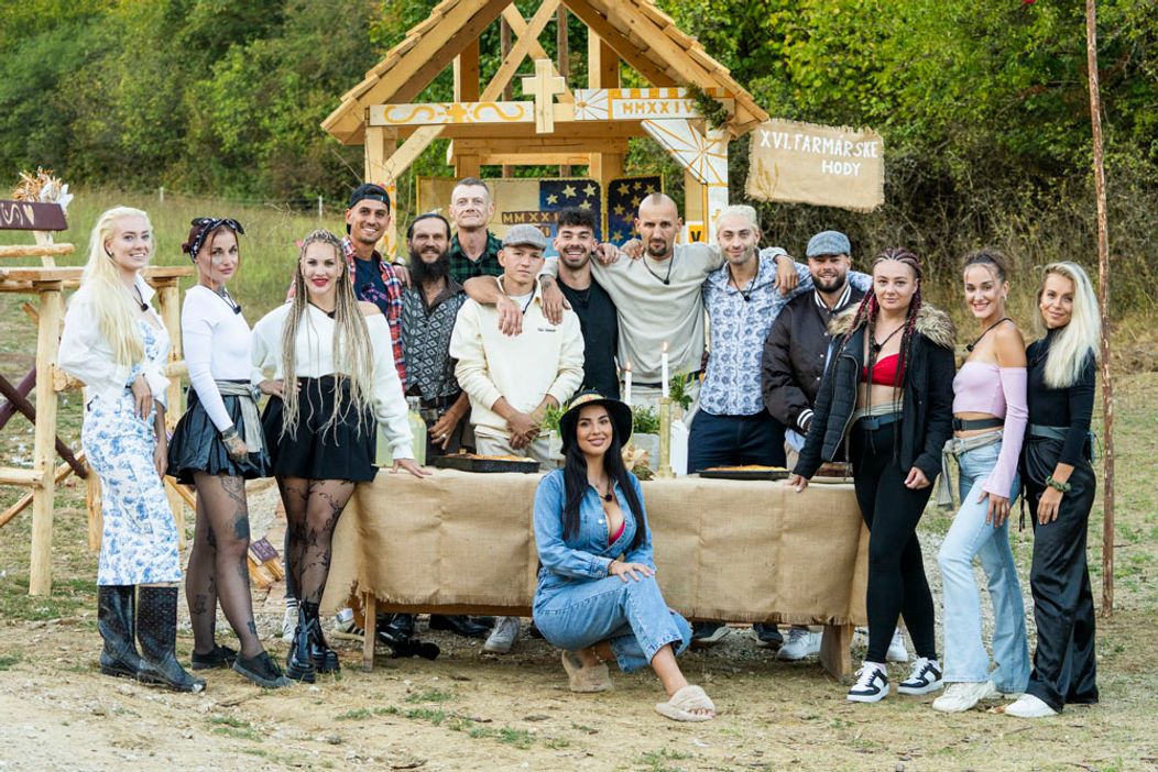 Zábery z 39. epizódy Farmy 16