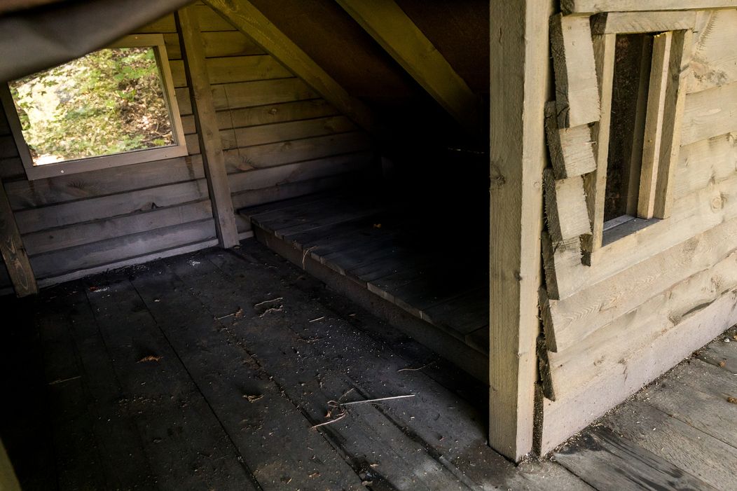 Interiér duelantskej chaty