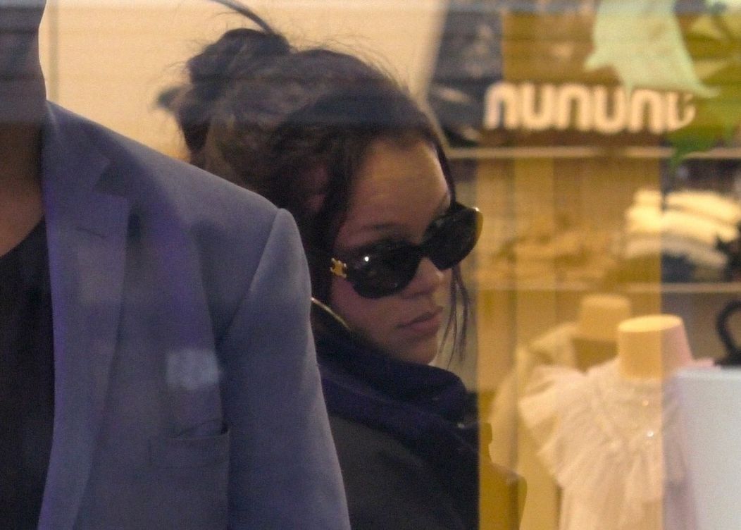 Rihanna na nákupe
