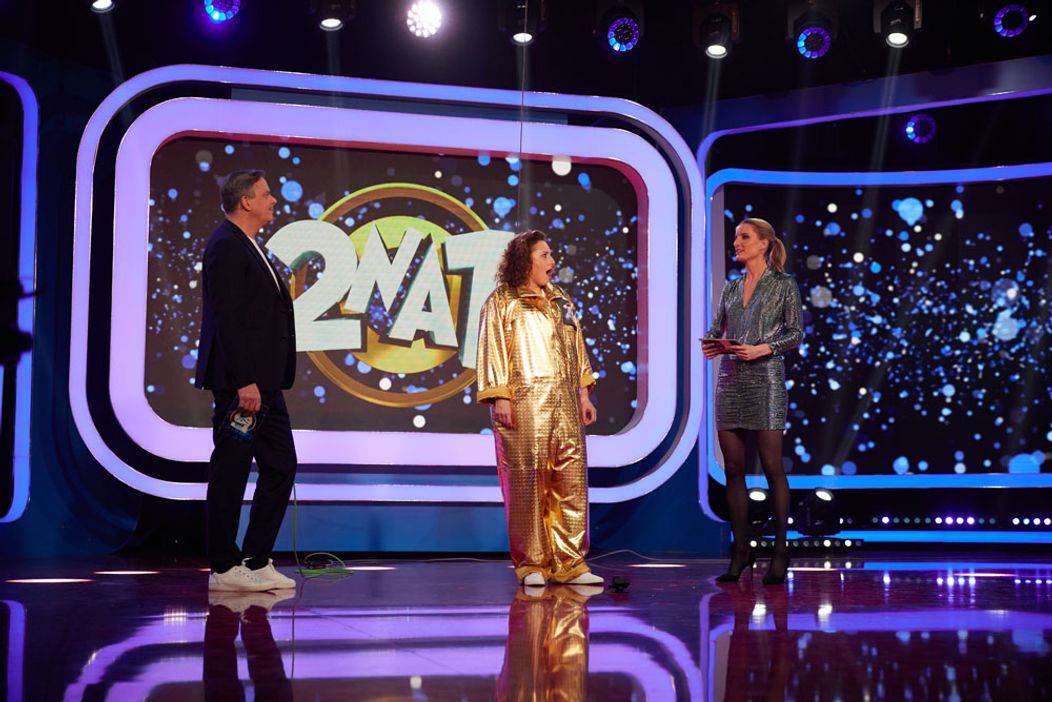 Zábery z premiérovej epizódy šou 2 na 1 so Zuzanou Mauréry
