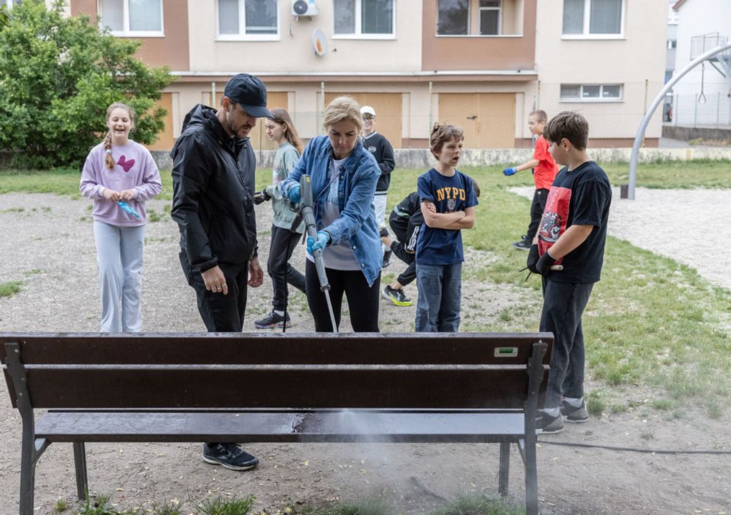 Týždeň pre budúcnosť: Markíza na dobrovoľníckej akcii Naše mesto na ZŠ v Stupave