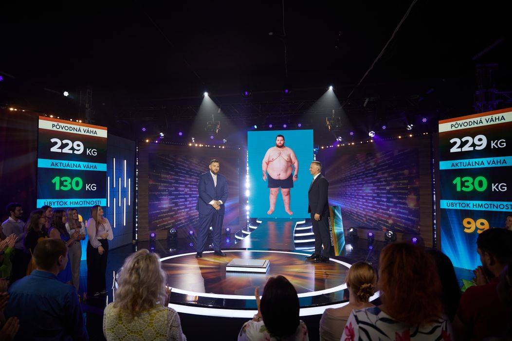 Marián Petický na galavečere Extrémnych premien.
