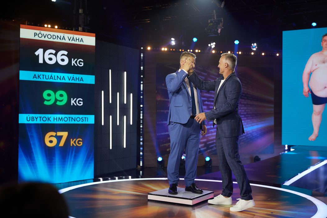 Pavol Kudroč počas galavečera Extrémnych premien.