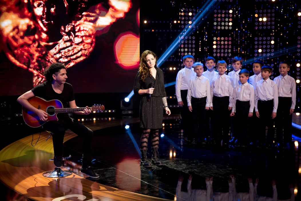 Lenka Lo Hrůzová po premene v Chart Show.