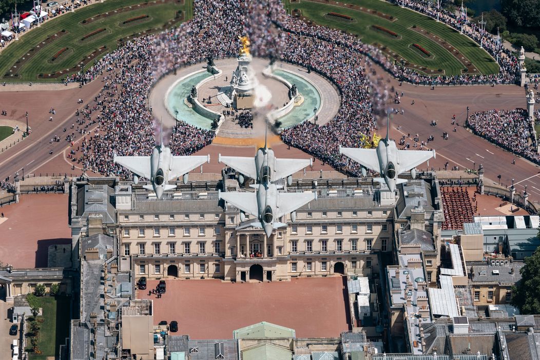 Kráľovská rodina na Trooping the Colour 2026.