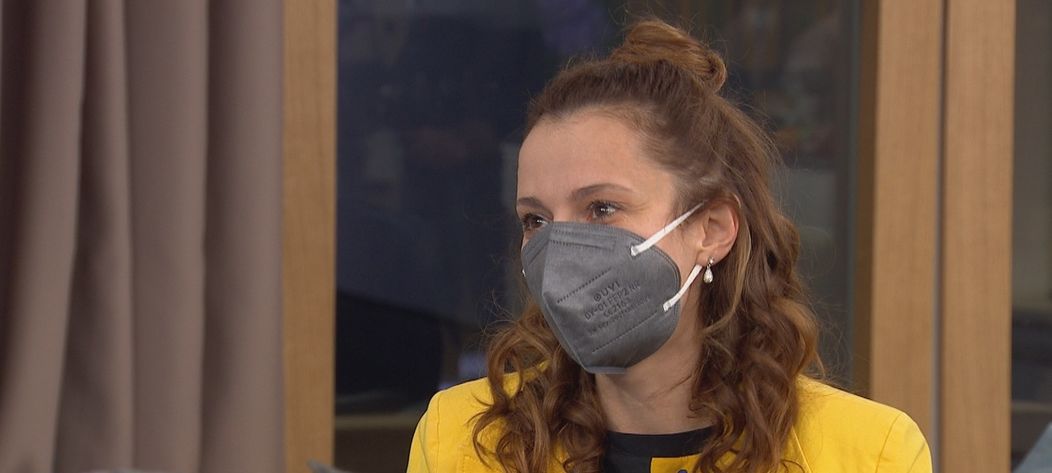 Liv Bielovič v Teleráne.