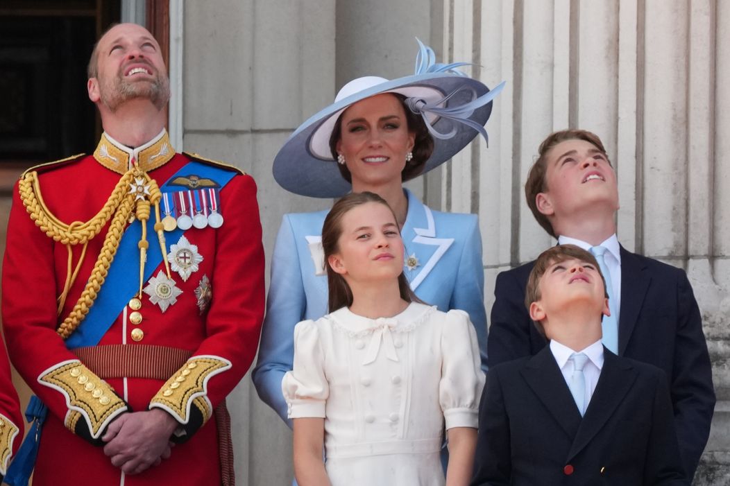 Kráľovská rodina na Trooping the Colour 2026.
