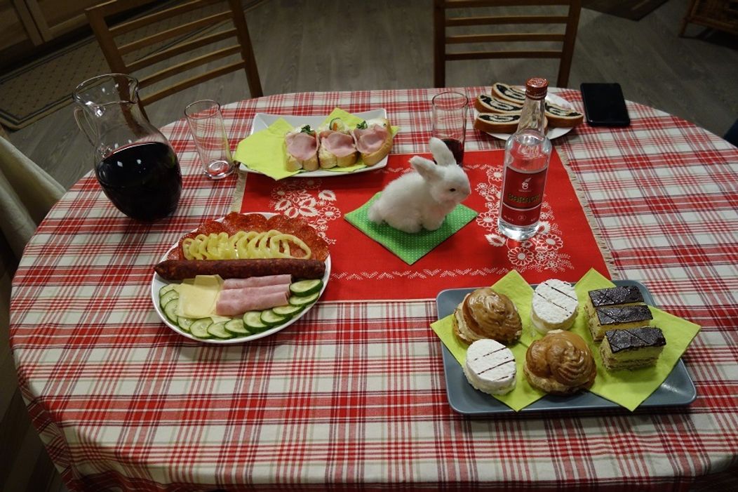 Veľkonočná výzdoba u Susedov