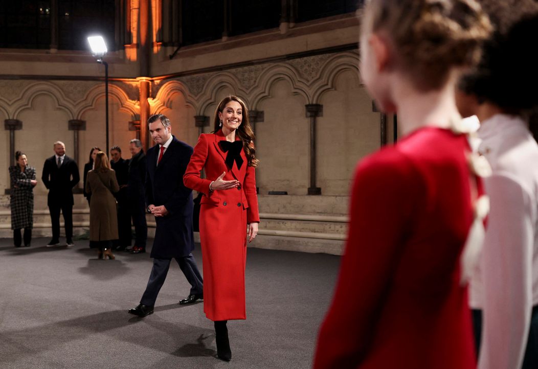 Princezná z Walesu na vianočnej bohoslužbe