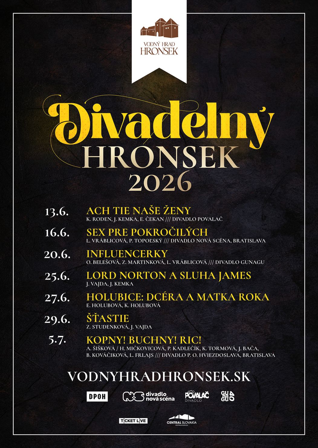 Prichádza Divadelný Hronsek 2026