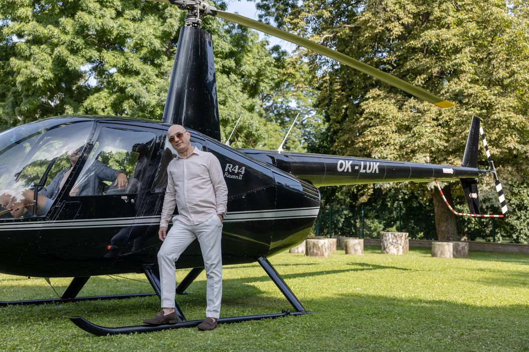 Dušan Cinkota sa s helikoptérou neskamarátil