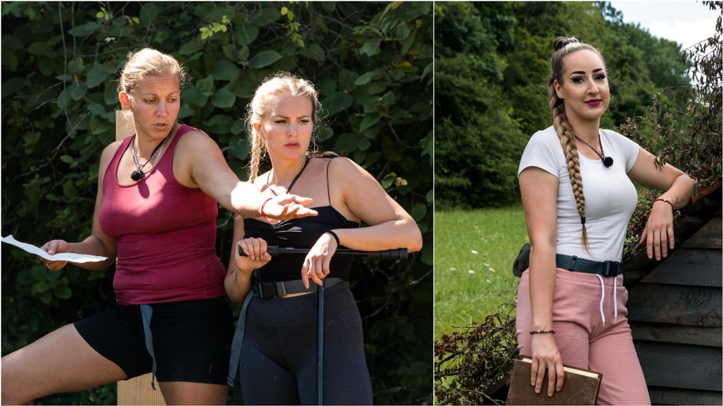 Eva Vajsová, Stanka Klčová a Monika Fabová