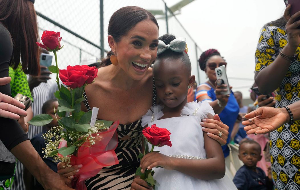 Meghan Markle na turné v Nigérii
