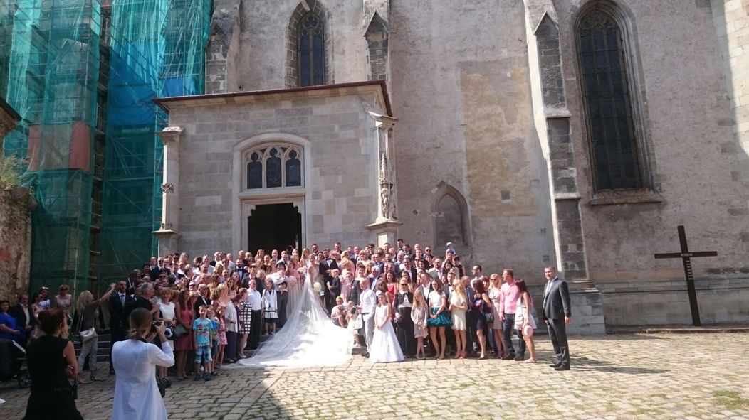 Svadba Dominiky Cibulkovej a Michala Navaru