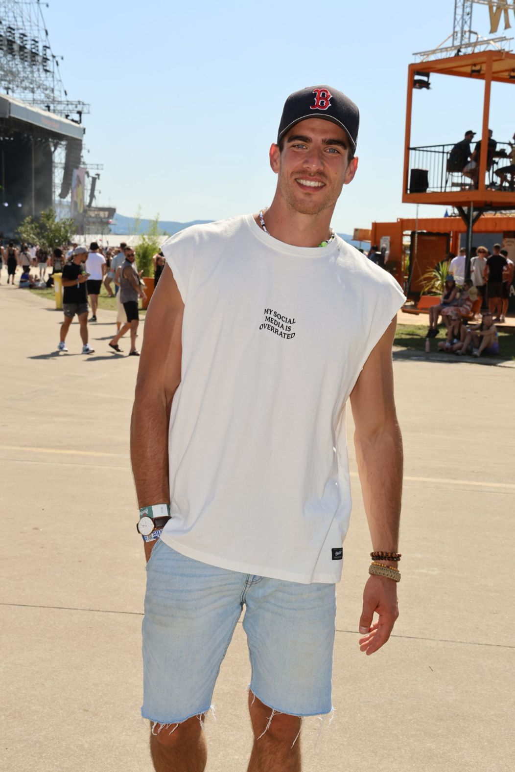 Adam Bardy na festivale Grape