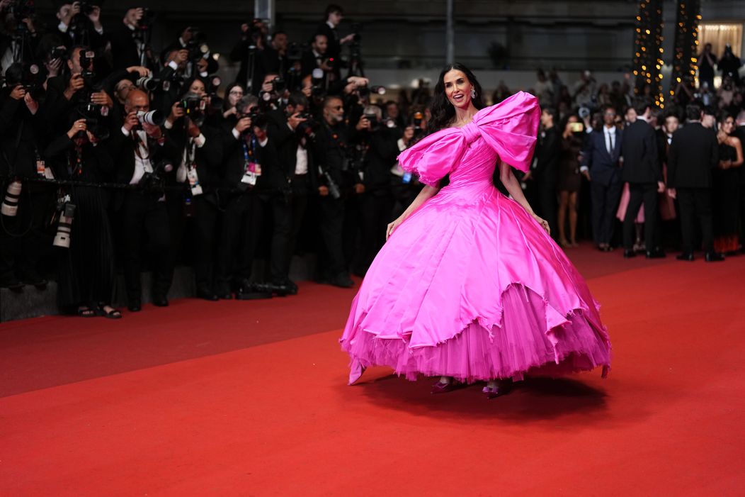 Demi Moore žiari na festivale v Cannes.